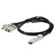 Amphenol ProLabs QSFP28-4SFP28-PDAC1M-C