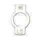 Carling Technologies NUT PLSTC G RING WT