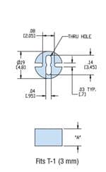 Heyco 11008F Enlarged Image