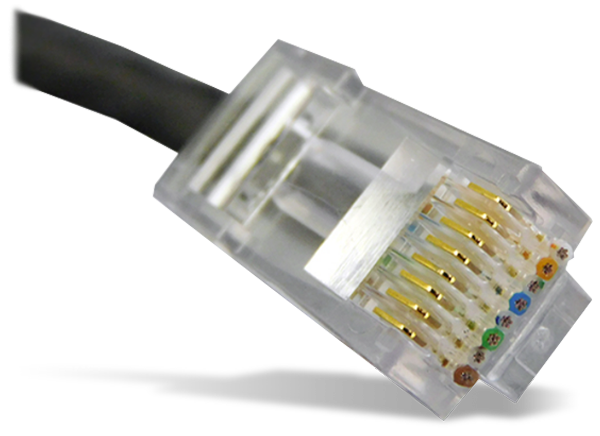 Qwik Rj45 Cat6 Cat5e Modular Plugs Stewart Connector Bel Mouser