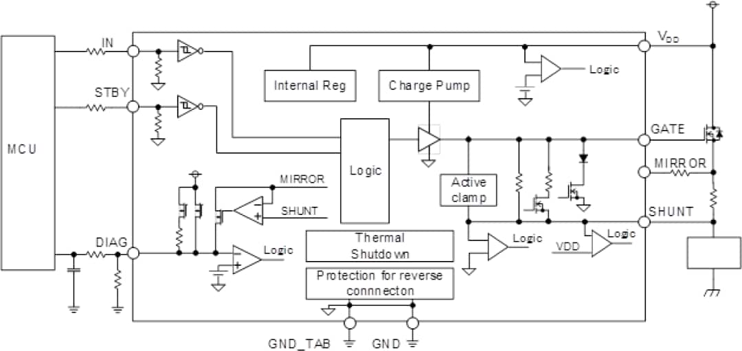 Toshiba TPD7107F Intelligent Power Device (IPD)