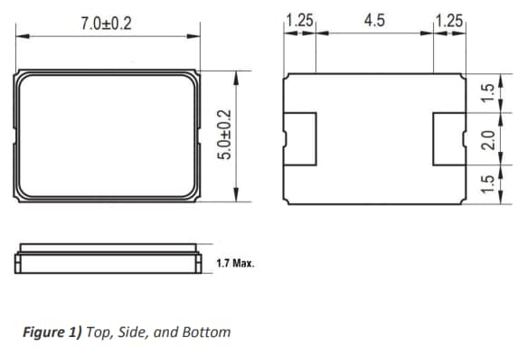 ECS CSM-8A SMD Crystals ECS CSM-8A SMD Crystals