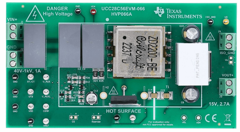 Texas Instruments UCC28C56EVM-066 Evaluation Module