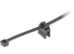 Panduit Dome Top Edge Clips with Cable Tie Mounts