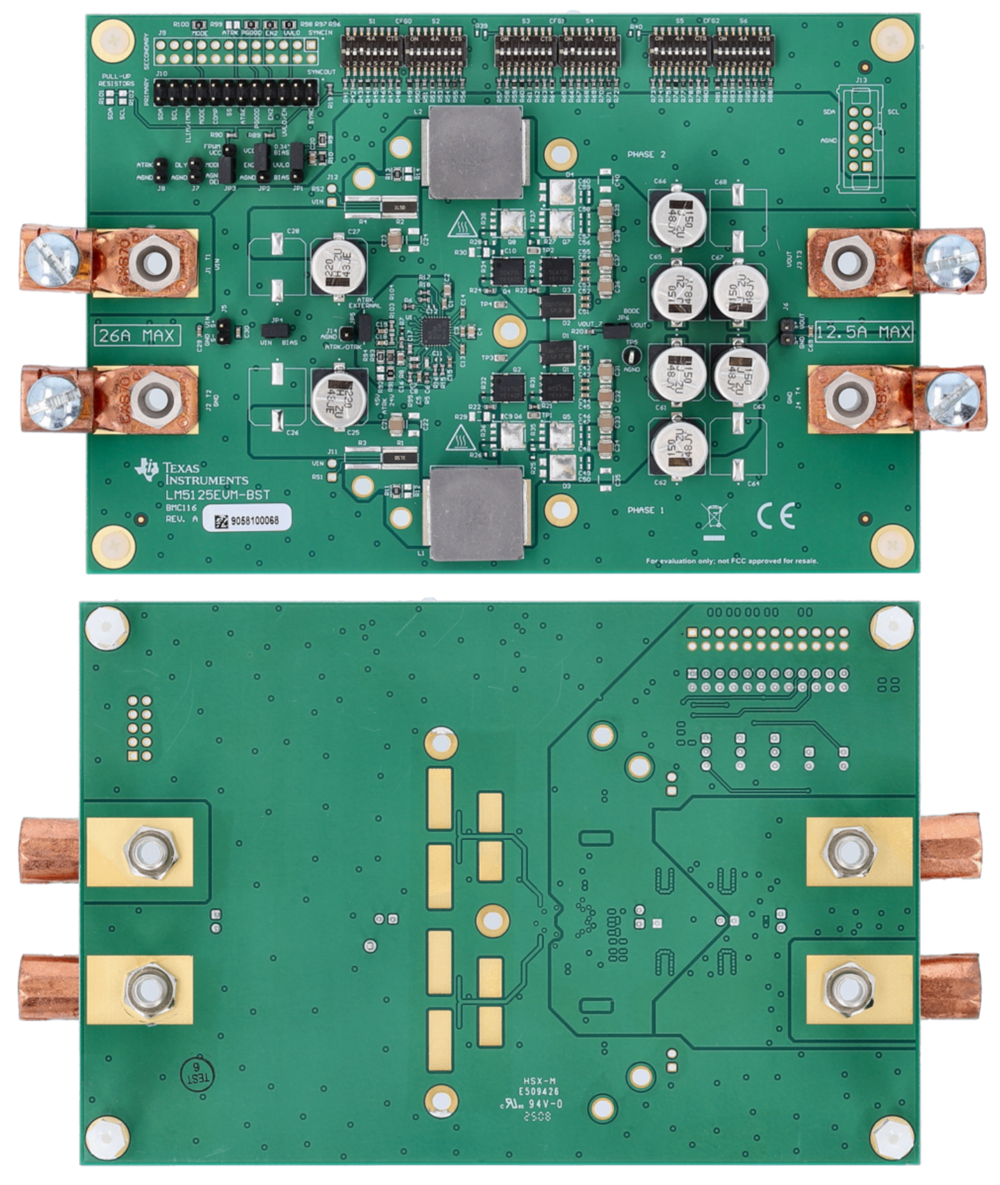 Texas Instruments LM5125EVM-BST Evaluation Module
