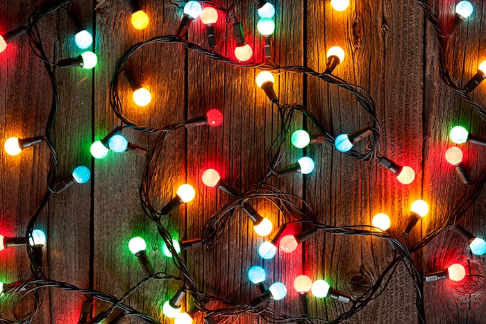 Christmas Lights ready to dance to your customizable playlist using Raspberry Pie