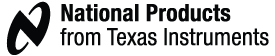 National Products from Texas Instruments SIMPLE SWITCHER® Devices