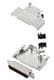 MH Connectors MHD45ZK25-DB25P-K