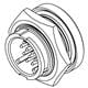 Conxall / Switchcraft W4281-12PG-3ES