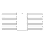 Texas Instruments LM124AWB Enlarged Image